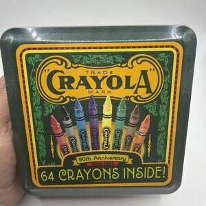 Crayola 90th Anniversary Tin Set with 64 Crayons ~ Sealed